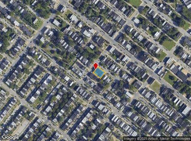 1605 Homestead St, Baltimore, MD Parcel Map