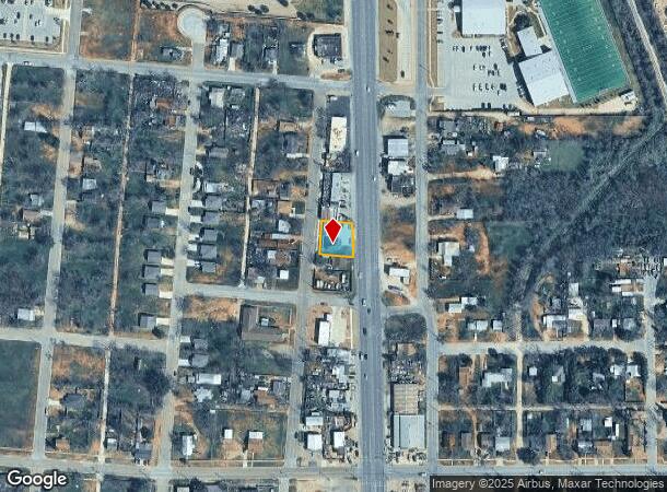  1434 N Treadaway Blvd, Abilene, TX Parcel Map