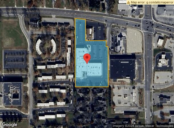  3136 N National Rd, Columbus, IN Parcel Map