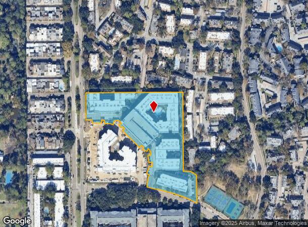 2033 S Gessner Rd, Houston, TX Parcel Map