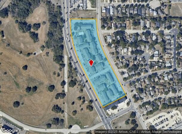  1100 Callaghan Rd, San Antonio, TX Parcel Map