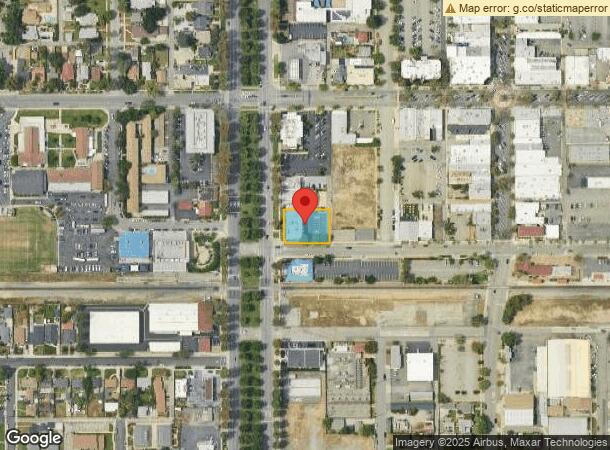  100 N Euclid Ave, Upland, CA Parcel Map