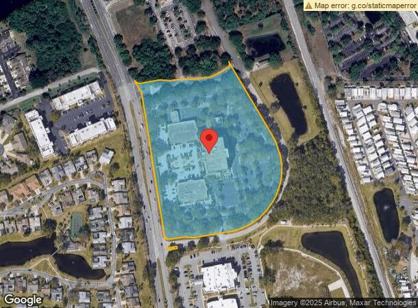  6765 N Wickham Rd, Melbourne, FL Parcel Map