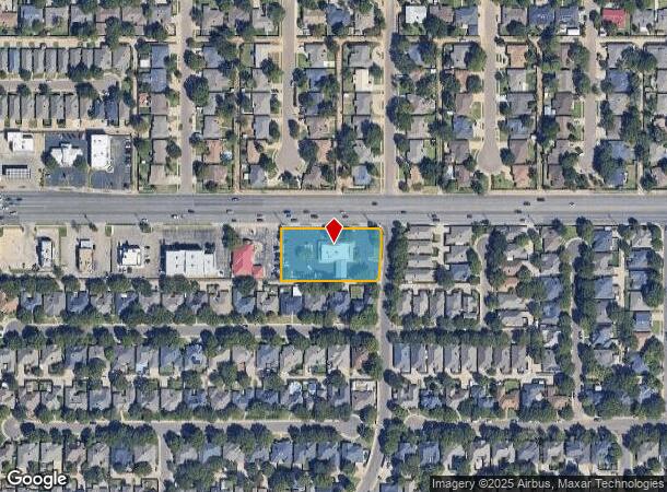  5701 82Nd St, Lubbock, TX Parcel Map