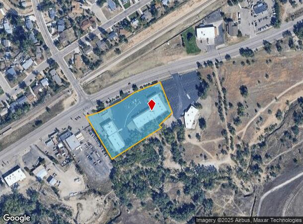  1807 B St, Colorado Springs, CO Parcel Map