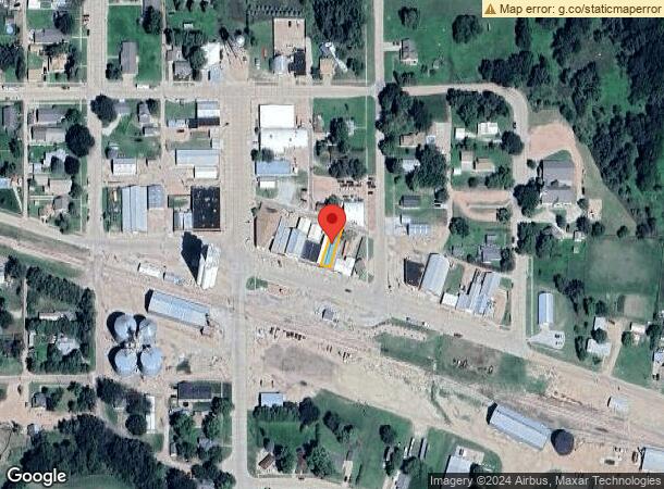  112 E Railroad St, Eustis, NE Parcel Map