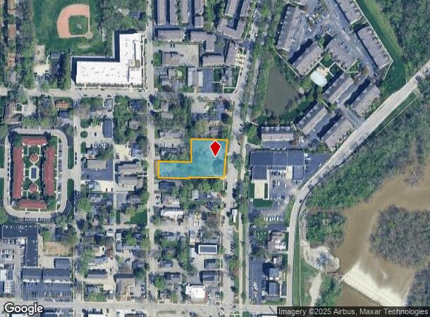 6552 Cornell Ave, Indianapolis, IN Parcel Map
