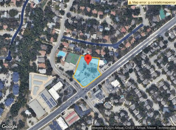  4447 De Zavala Rd, San Antonio, TX Parcel Map