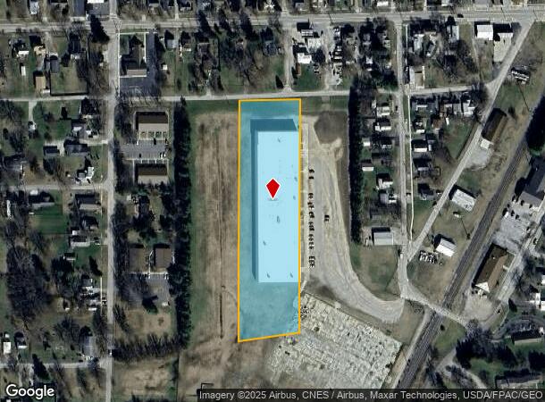  201 Second St W, Cardington, OH Parcel Map