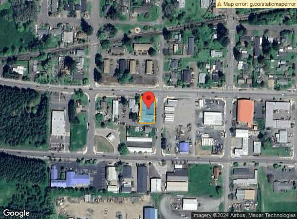  100 S 8Th St, Philomath, OR Parcel Map