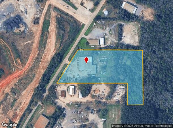 8325 Padgett Switch Rd, Irvington, AL Parcel Map