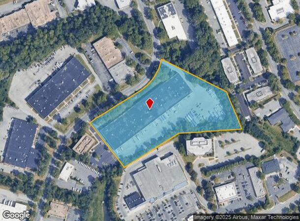  9050 Red Branch Rd, Columbia, MD Parcel Map