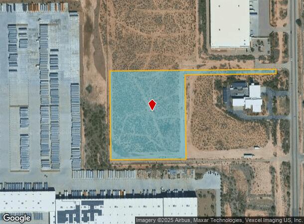 6780 S Alvernon Way, Tucson, AZ Parcel Map
