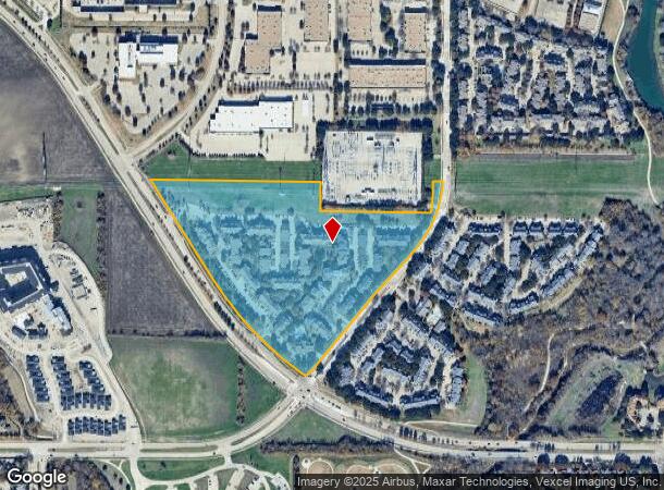 5301 W Spring Creek Pky, Plano, TX Parcel Map