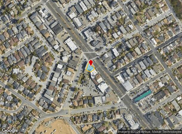  1699 El Camino Real, Millbrae, CA Parcel Map