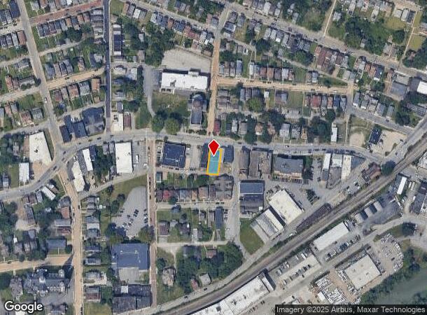 757 Chartiers Ave, Mc Kees Rocks, PA Parcel Map