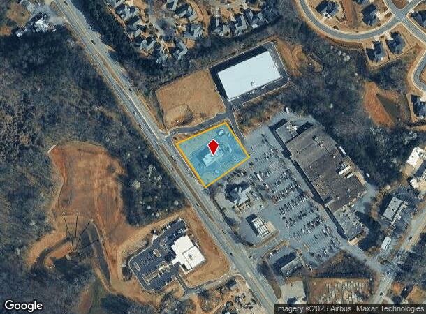 3646 Thompson Bridge Rd, Gainesville, GA Parcel Map