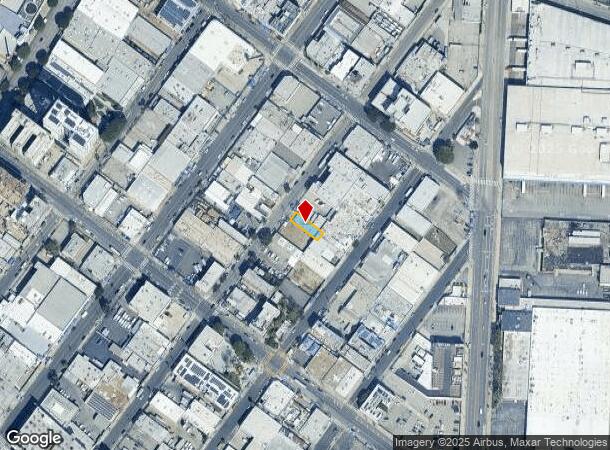 534 Stanford Ave, Los Angeles, CA Parcel Map