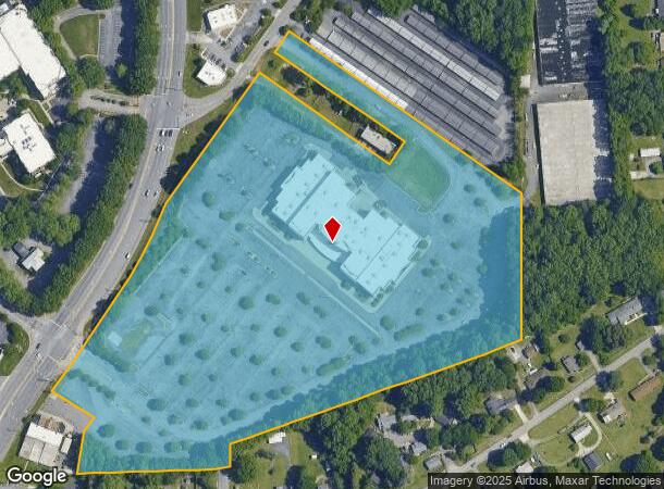  5601 University Pky, Winston Salem, NC Parcel Map