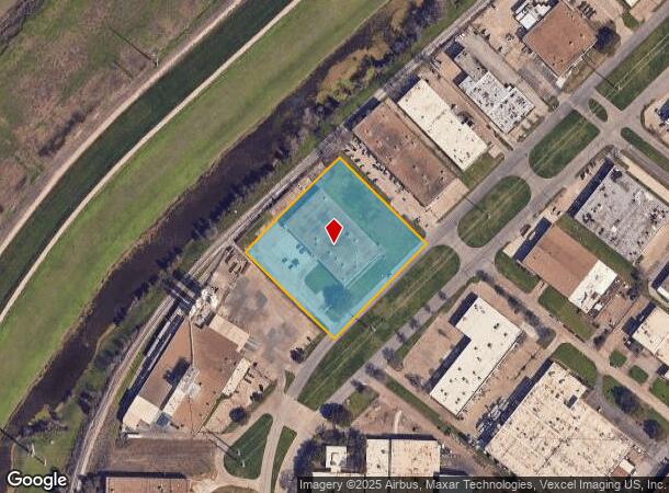 345 Regal Row, Dallas, TX Parcel Map