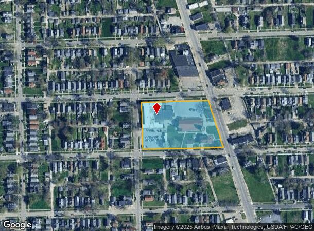 125 E Weber St, Toledo, OH Parcel Map