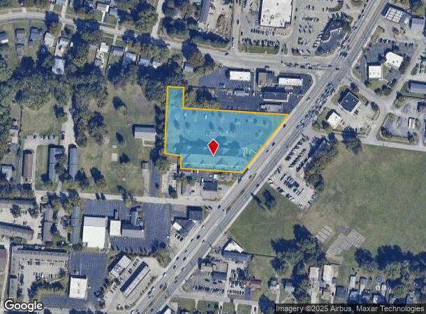  4444 Dixie Hwy, Louisville, KY Parcel Map