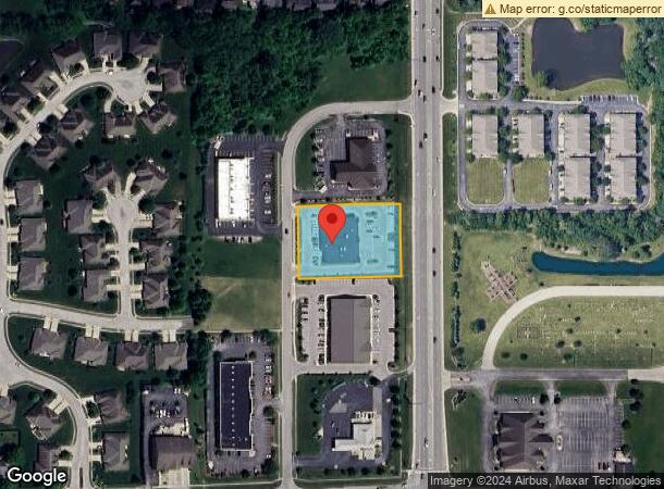  1533 Olive Branch Parke Ln, Greenwood, IN Parcel Map