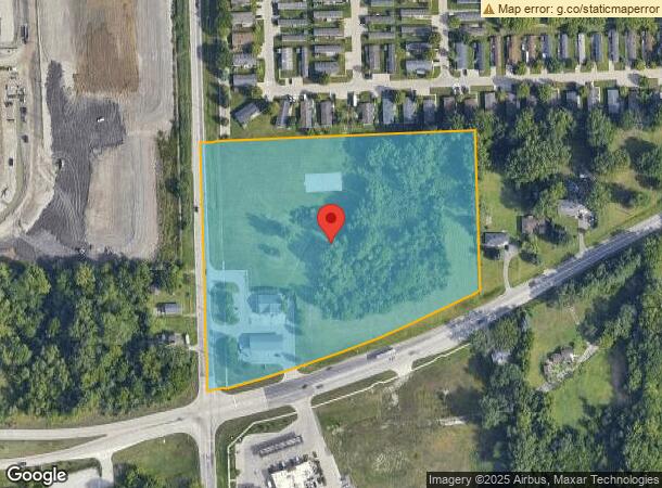  39390 Ecorse Rd, Romulus, MI Parcel Map