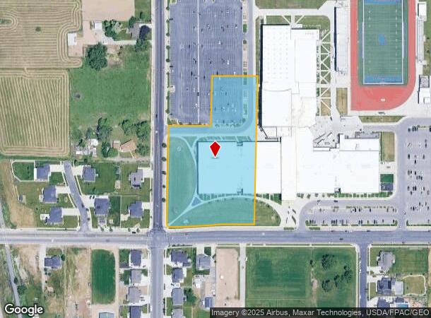  548 W Glovers Ln, Farmington, UT Parcel Map