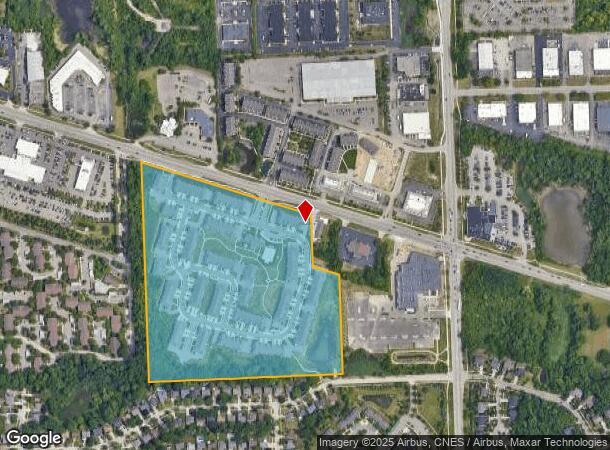  41787 Grand River Ave, Novi, MI Parcel Map