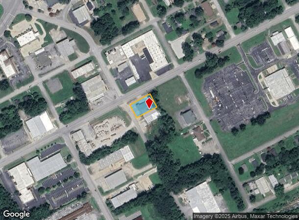  602 Veterans Dr, Florence, AL Parcel Map