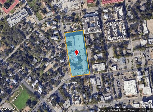  350 North St, San Marcos, TX Parcel Map