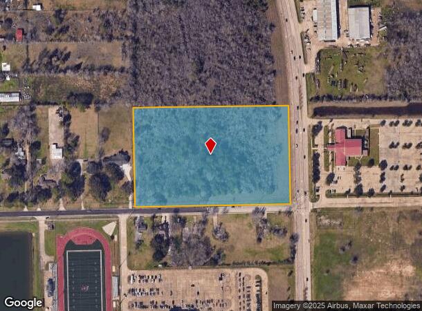 Cullen Blvd, Pearland, TX Parcel Map