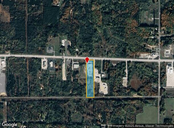 2835 W Us Highway 10, Ludington, MI Parcel Map