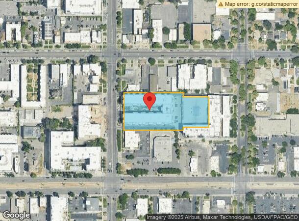  343 S 500 E, Salt Lake City, UT Parcel Map