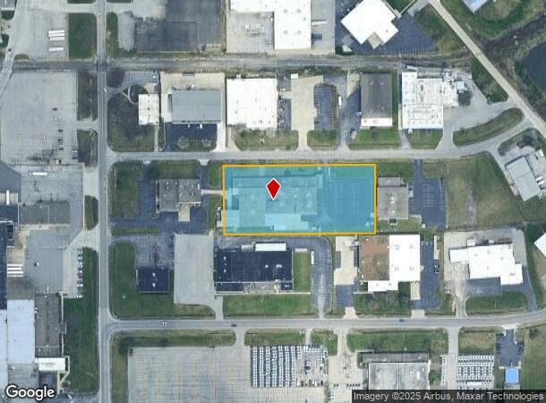  1509 Dividend Rd, Fort Wayne, IN Parcel Map