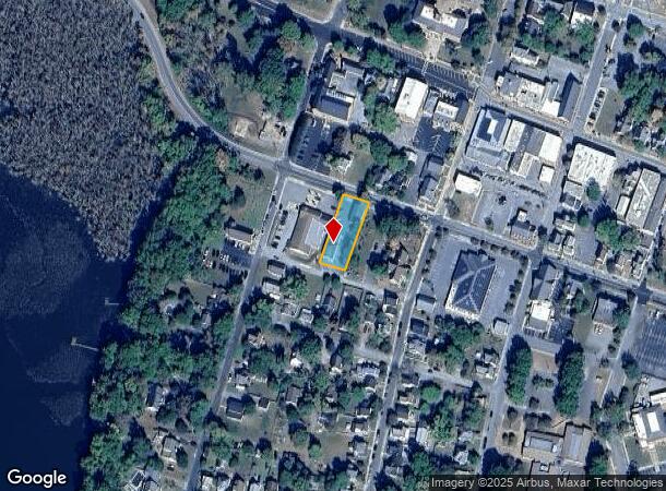 104 Franklin St, Denton, MD Parcel Map