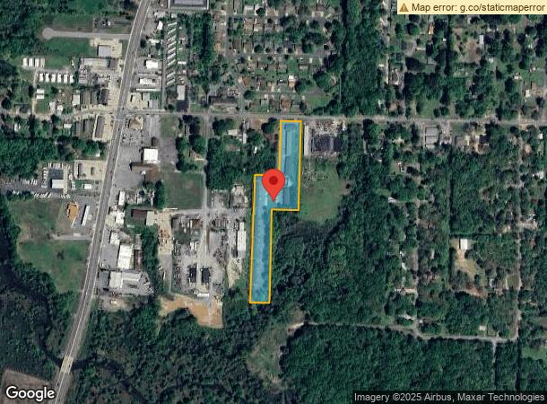  7603 Jacksonville Cut Off Rd, Sherwood, AR Parcel Map