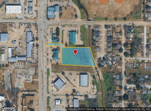  2040 Precinct Line Rd, Hurst, TX Parcel Map