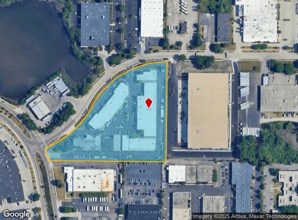  1173 Tower Rd, Schaumburg, IL Parcel Map