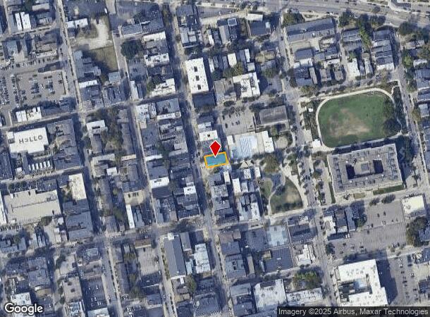  1324 Main St, Cincinnati, OH Parcel Map