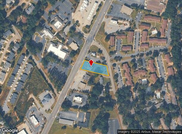 1666 E Greenville St, Anderson, SC Parcel Map