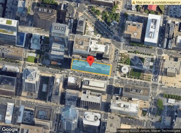  1601 John F Kennedy Blvd, Philadelphia, PA Parcel Map