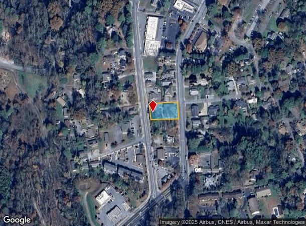466 S Broad St, Brevard, NC Parcel Map