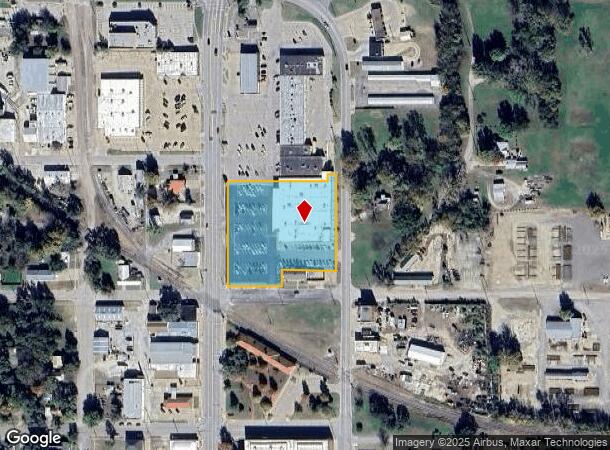  524 N Main St, El Dorado, KS Parcel Map