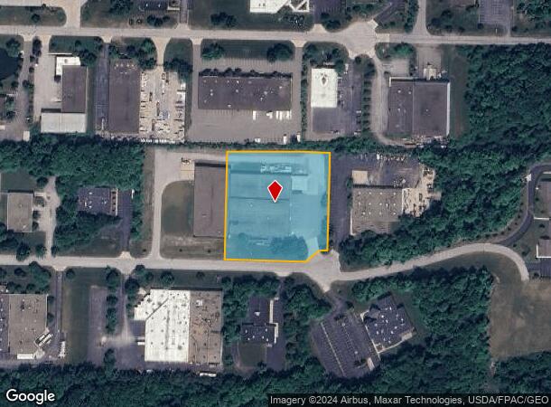  2377 E Enterprise Pky, Twinsburg, OH Parcel Map