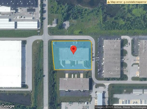  1600 Northwind Pkwy, Merrillville, IN Parcel Map