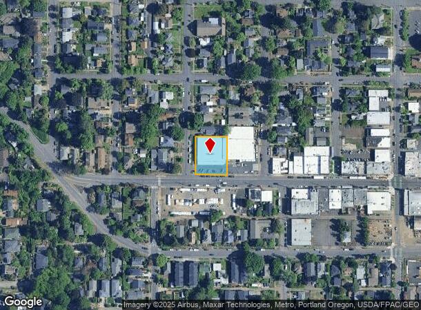  7609 Se Wi Se Stark St, Portland, OR Parcel Map