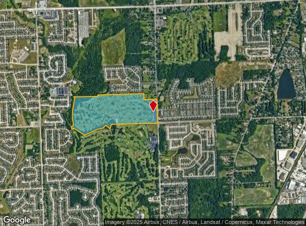  49001 North Ave, Macomb, MI Parcel Map