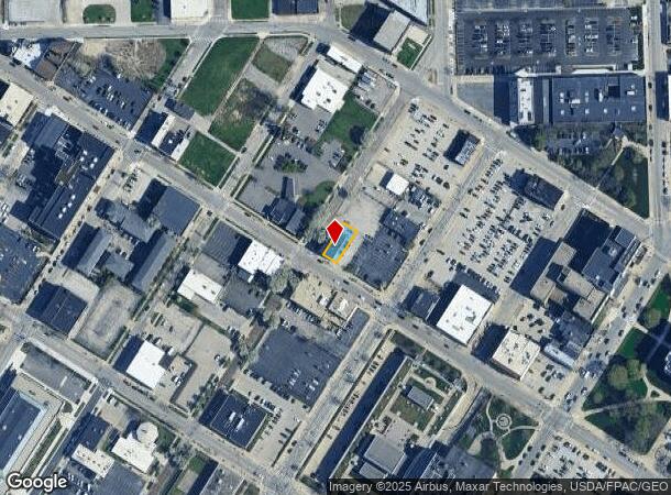 1118 Adams St, Toledo, OH Parcel Map